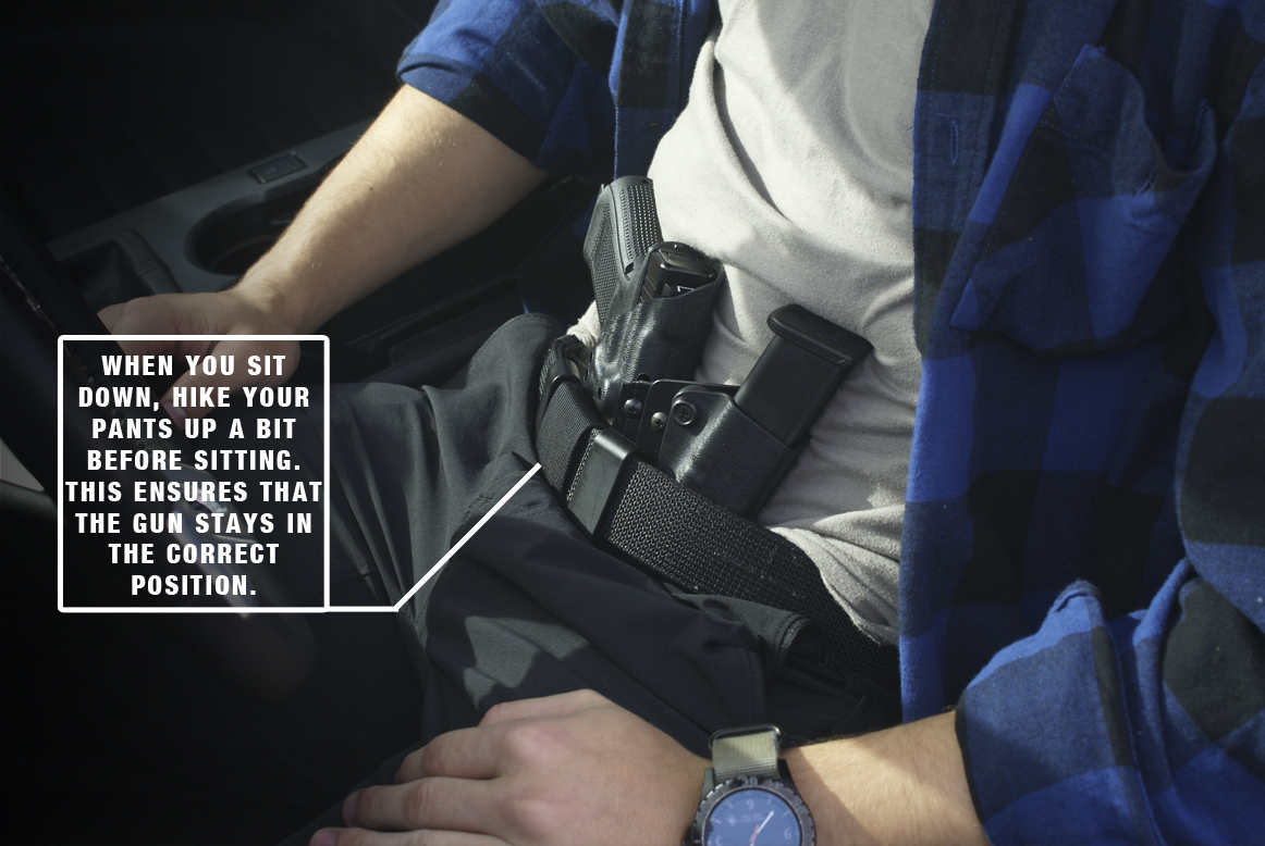 Can You Sit down With a Holster? 
