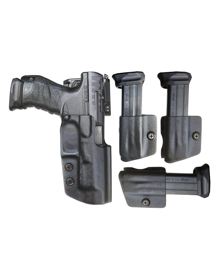 Dropleg thigh rig Walther Q5 match /ppq IMI roto verstellbar retention holster
