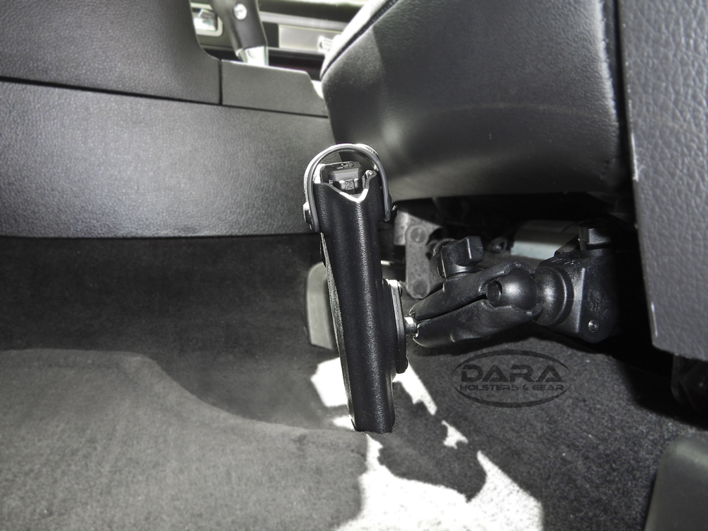 Vehicle Holster Level II Mounted Holster with ToughClaw DARA