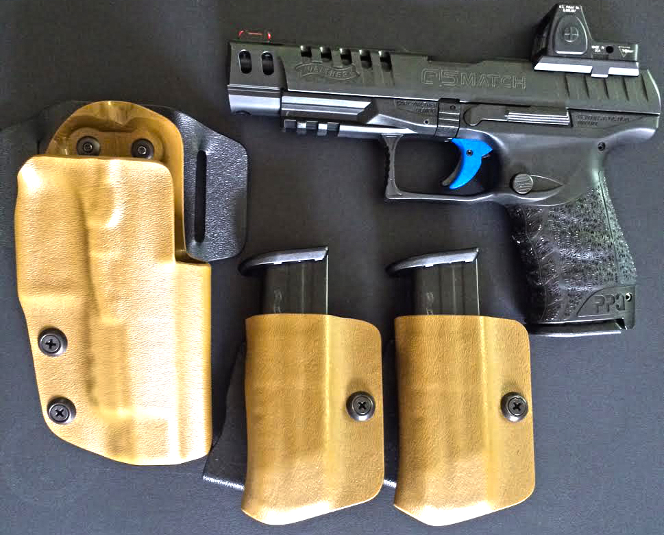 today s edc q5 match from walther dara holsters gear