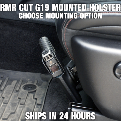 RMR cut Glock 19 Vehicle Holster